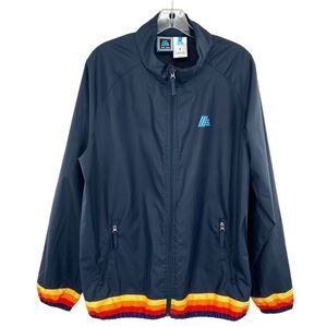 Aldi Navy Blue Windbreaker Jacket